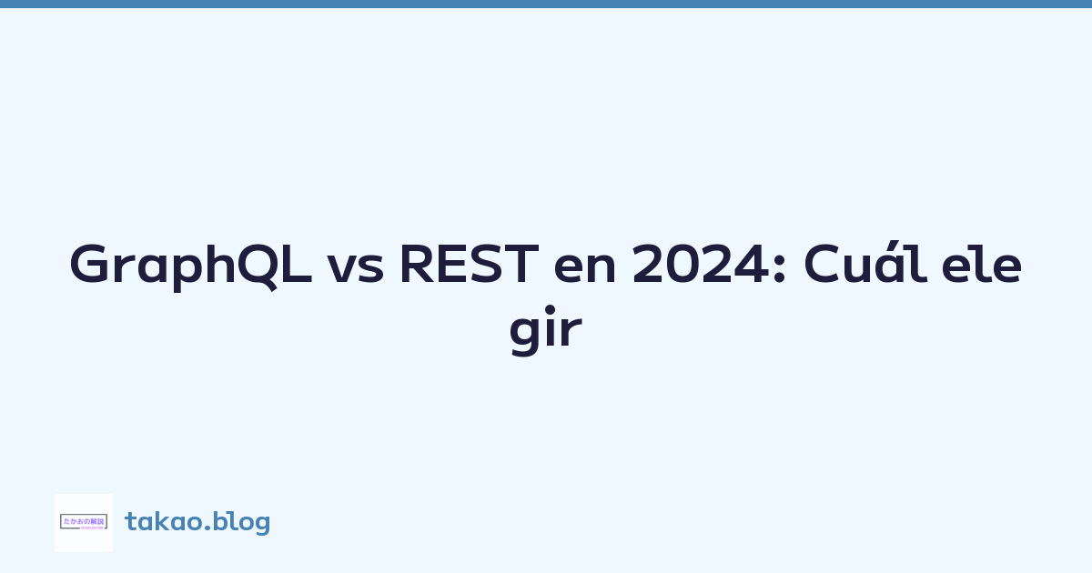 Featured image of post GraphQL vs REST en 2024: Cuál elegir